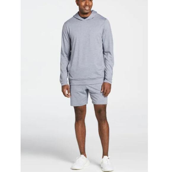 VRST Men's Steel Gray Heather R&R Jersey Hoodie Size M - Picture 3 of 7